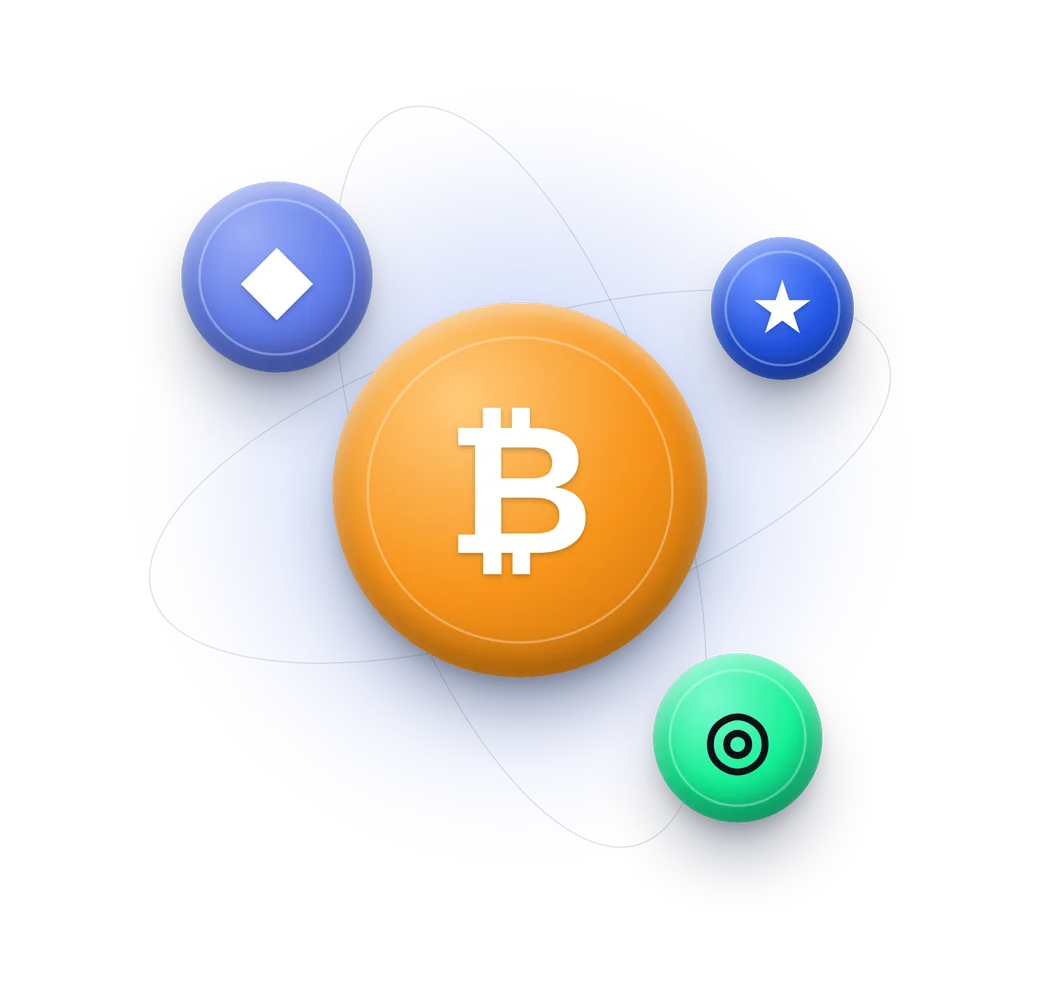Bitcoin at the centre of Ethereum, Solana and other coins an Atomic Wallet can hold